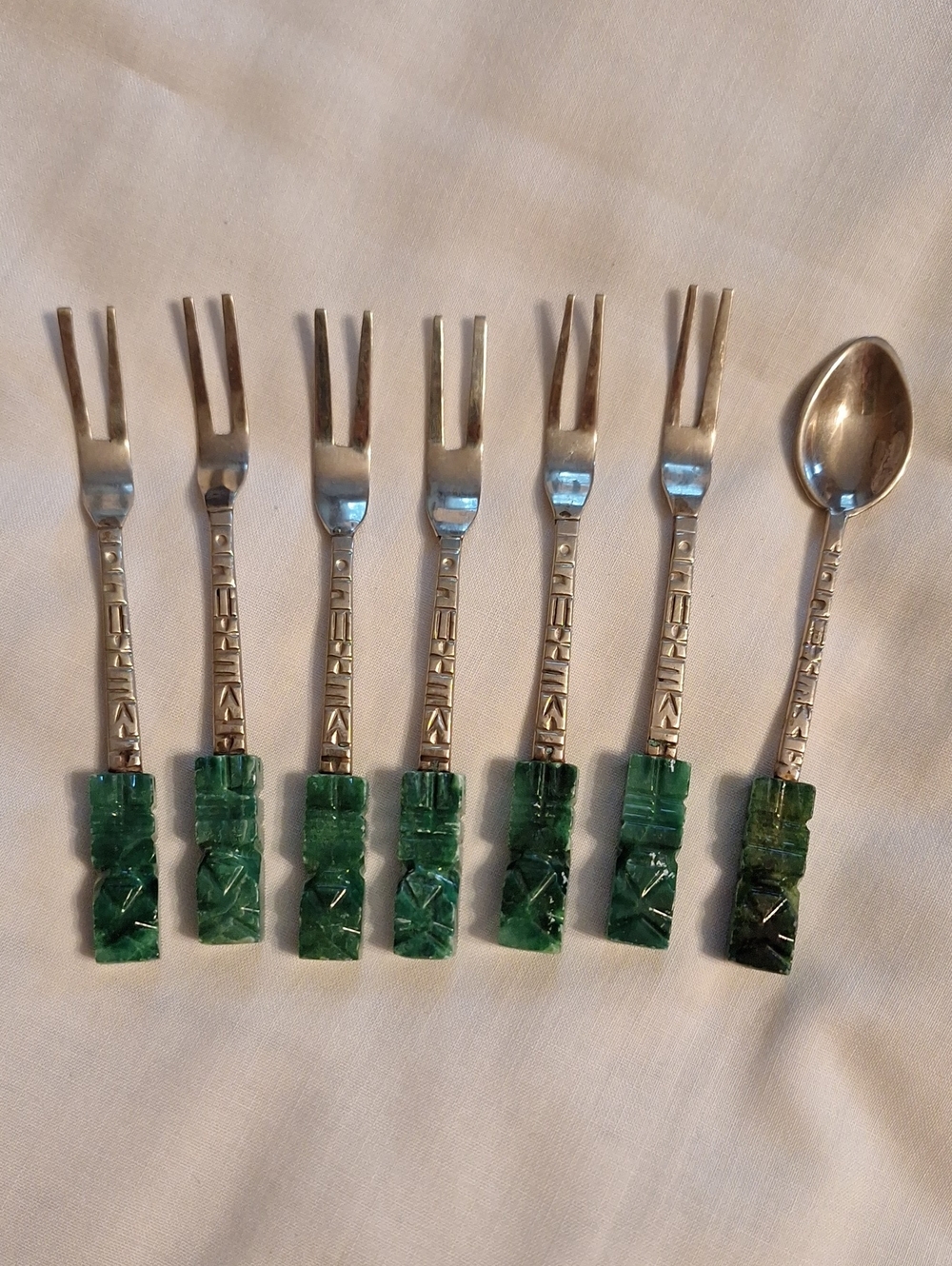 Mexico Serving Forks & Spoon